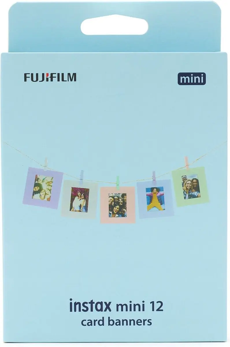 FUJIFILM instax mini 12 Card Banner - 5 Stuks Multi