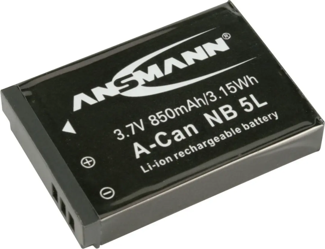 Ansmann NB5L Li-ion Accu 750mAh