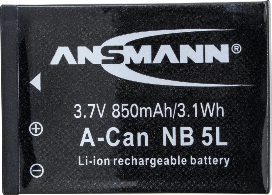 Ansmann NB5L Li-ion Accu 750mAh - Compactcamera