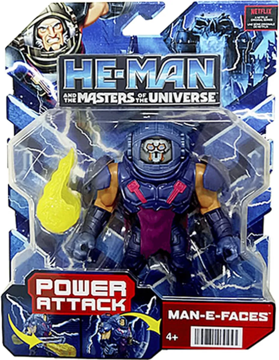 Mattel Masters of the Universe Man-E-Faces Actiefiguur - Multicolor