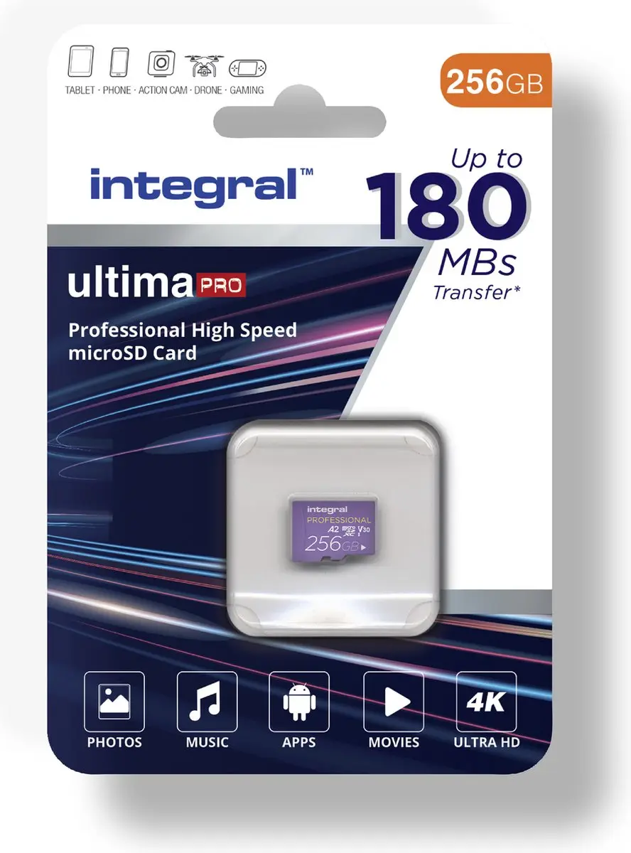 Integral INMSDX256G-180/150V30 Flashgeheugen 256GB UHS-I