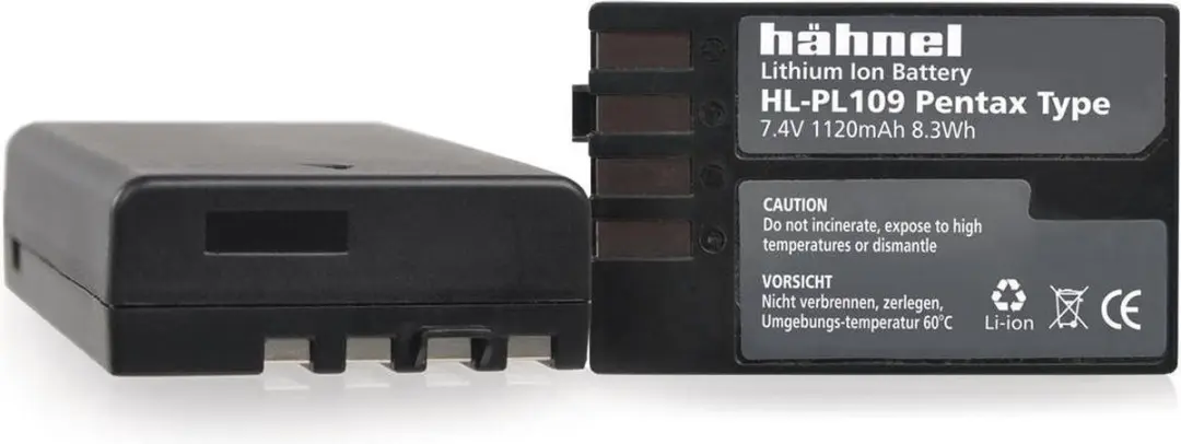 Hähnel Accu Pentax D-Li109 HL-PL109 1120mAh