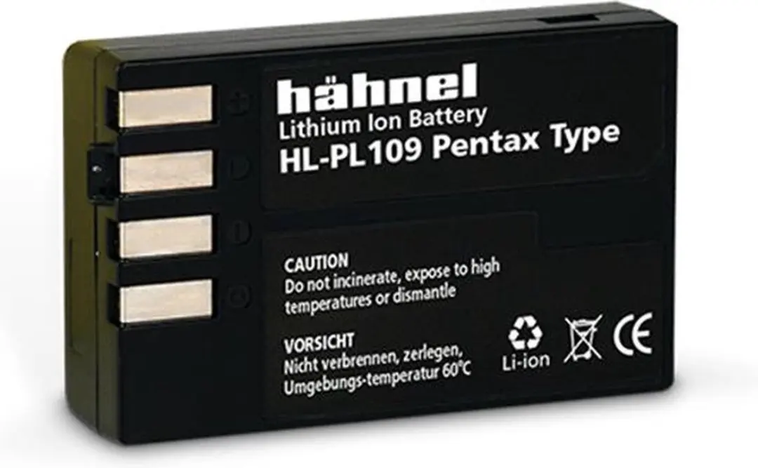 Hähnel Accu Pentax D-Li109 HL-PL109 1120mAh