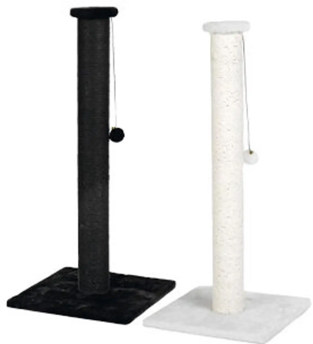 Beeztees Serpa XL Kattenkrabpaal - 40x40x90cm - Zwart