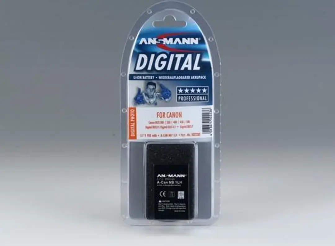 Ansmann NB1LH Accu 950mAh - 3,7V Videocamera