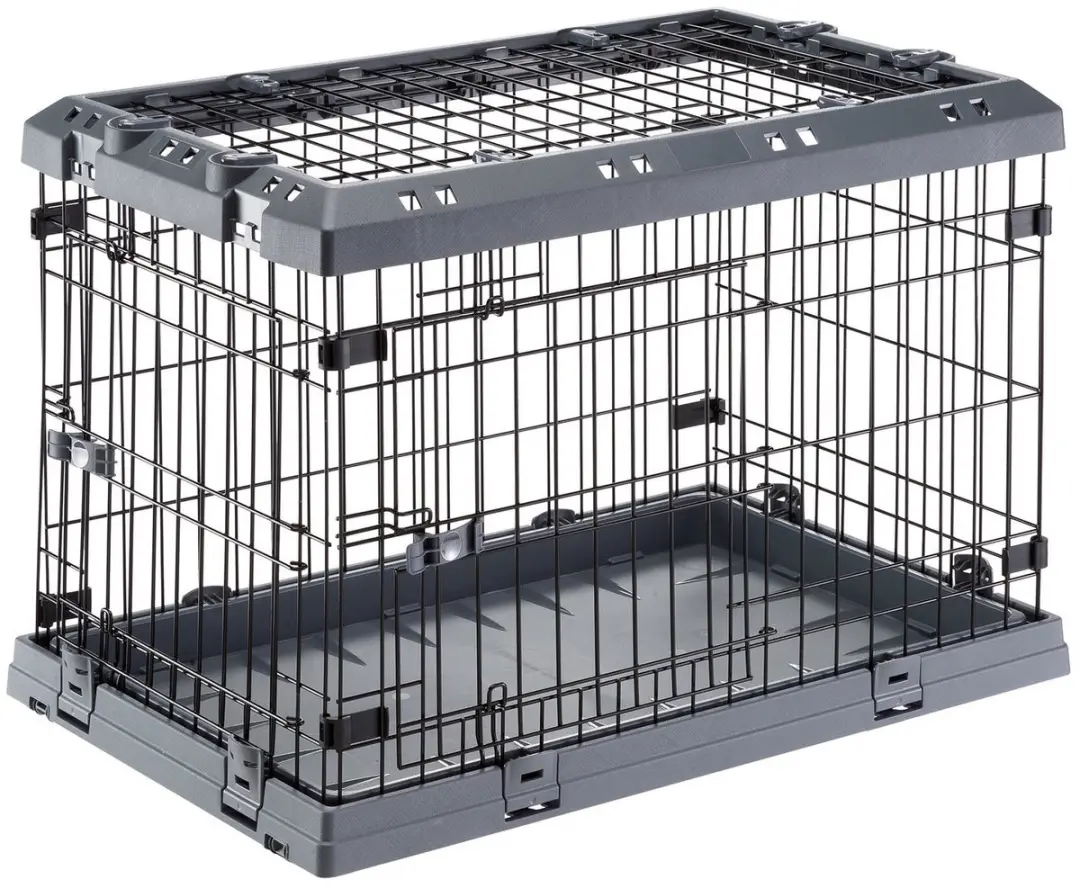 Ferplast Superior Hondenbench Grijs 77x55cm