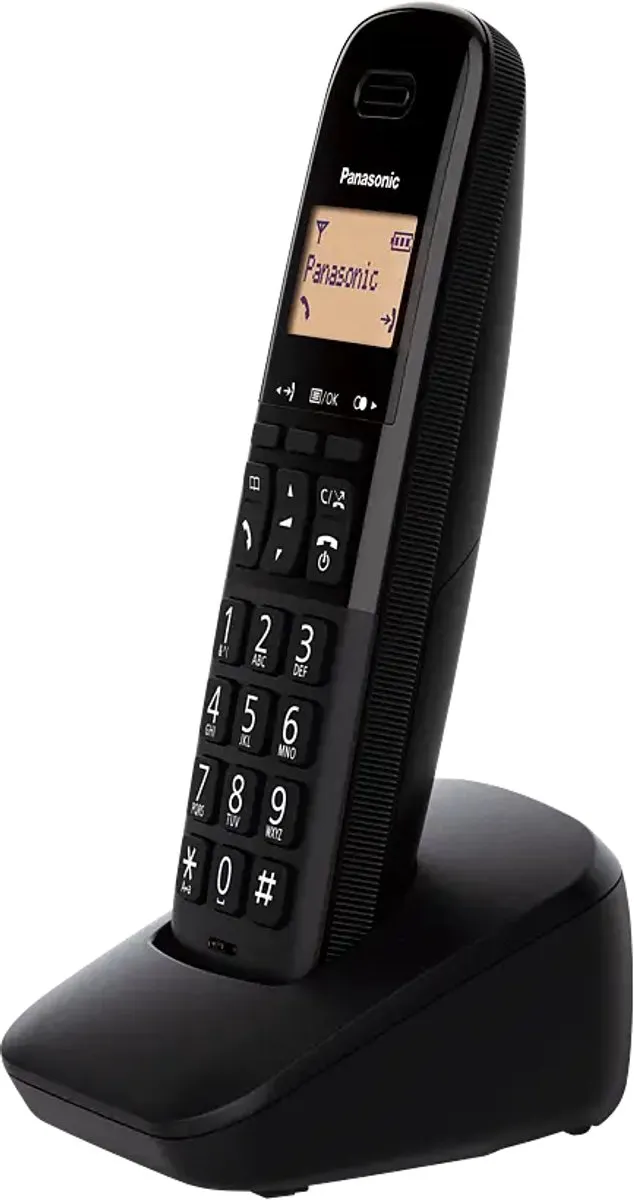 Panasonic KX-TGB610JT DECT Telefoon - 1 Handset - Zwart - afbeelding 3 van 3