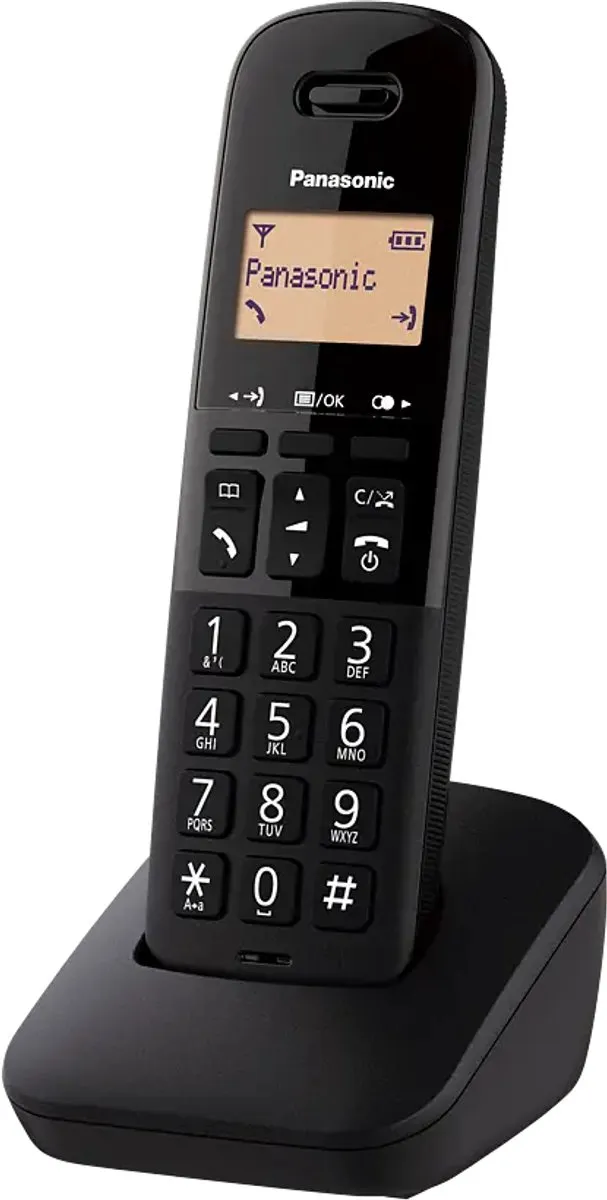 Panasonic KX-TGB610JT DECT Telefoon - 1 Handset - Zwart - afbeelding 2 van 3
