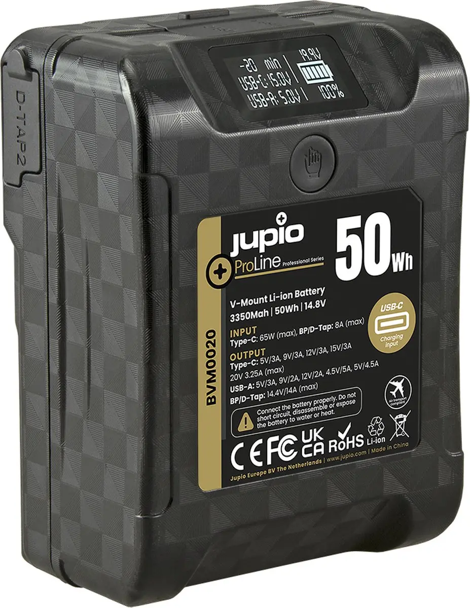 Jupio ProLine Extreme 50 V-Mount Accu BVM0020