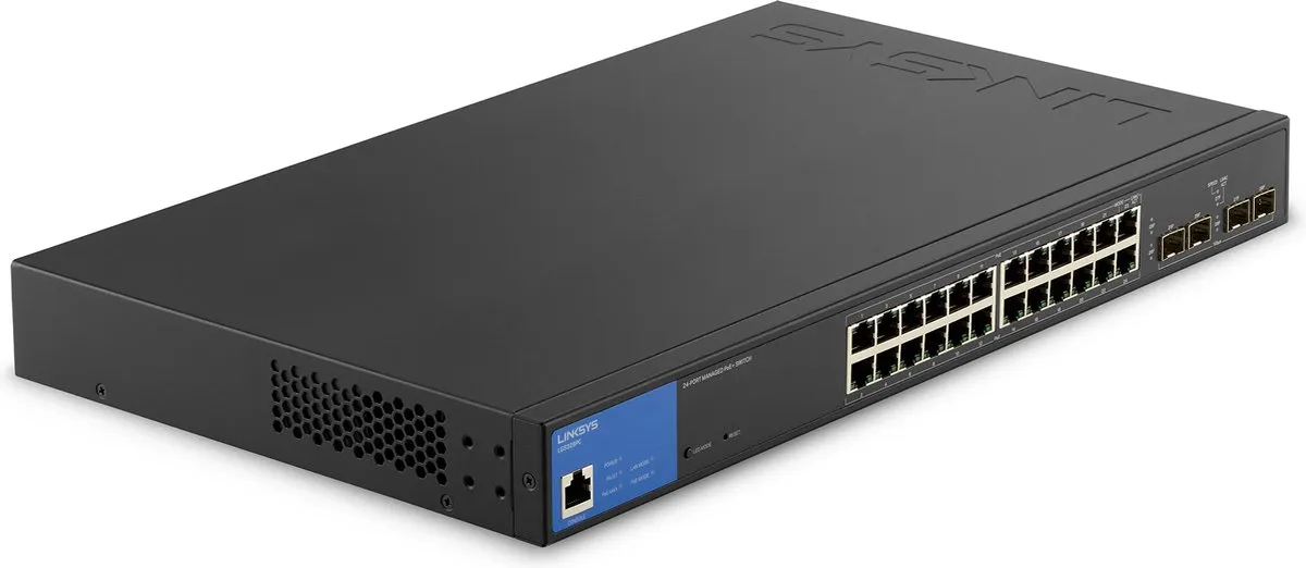 Linksys LGS328PC Managed Switch 24x PoE+
