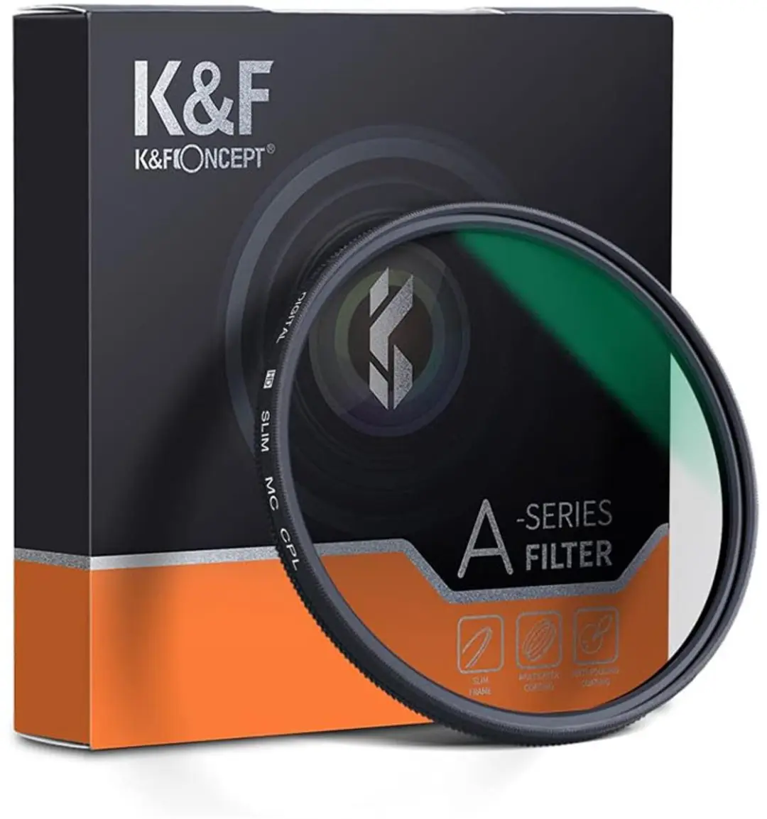 K&F Concept KF-01.1160 Circulair Polarisatiefilter 77mm