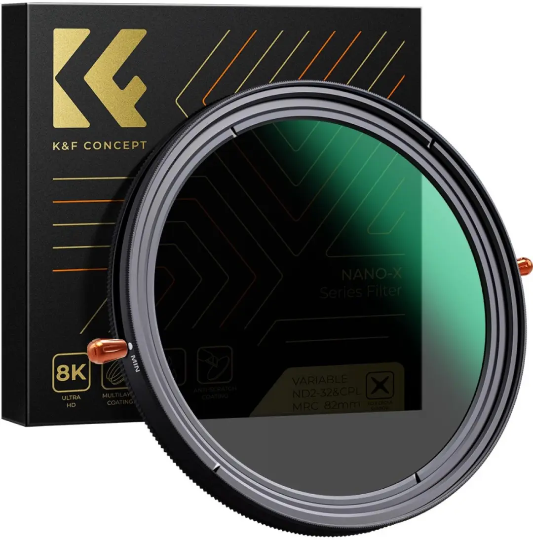 K&F Concept Nano-X CPL ND2-32 82mm Filter