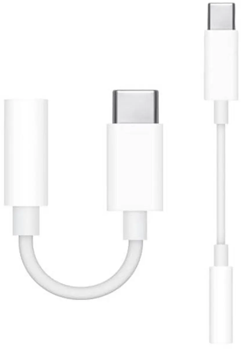 Gembird USB-C naar 3,5mm Audio Adapter - Wit