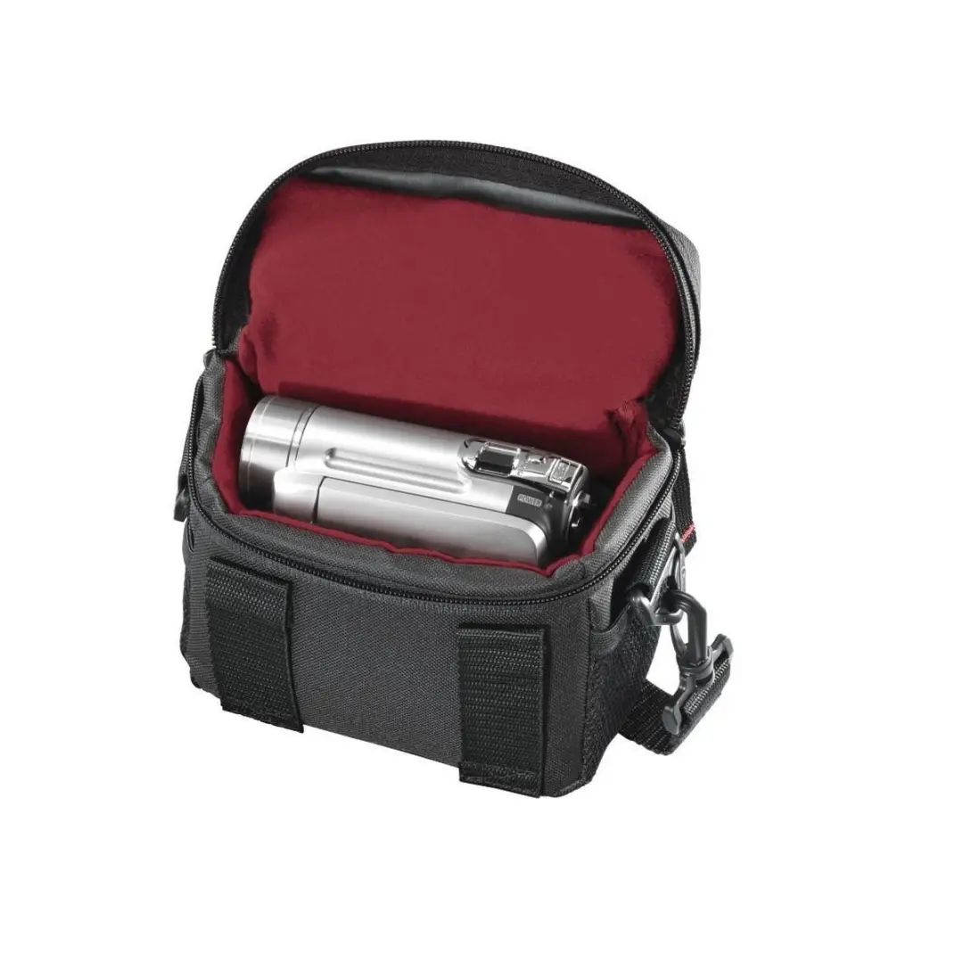 Hama Cameratas Valletta 110 Schoudertas - M - 1 Lens - Zwart - afbeelding 2 van 6