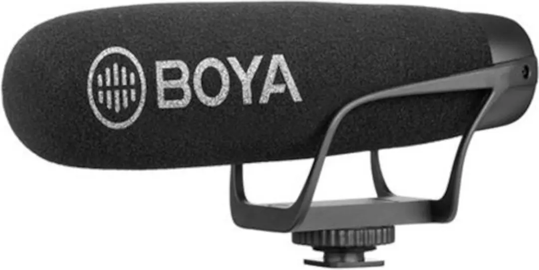 Boya BM2021 Condenser Shotgun Microfoon - Zwart