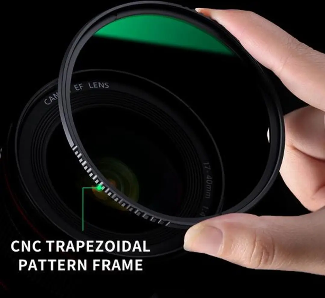 K&F Concept KF01.027 MC UV Filter 62mm - Zwart