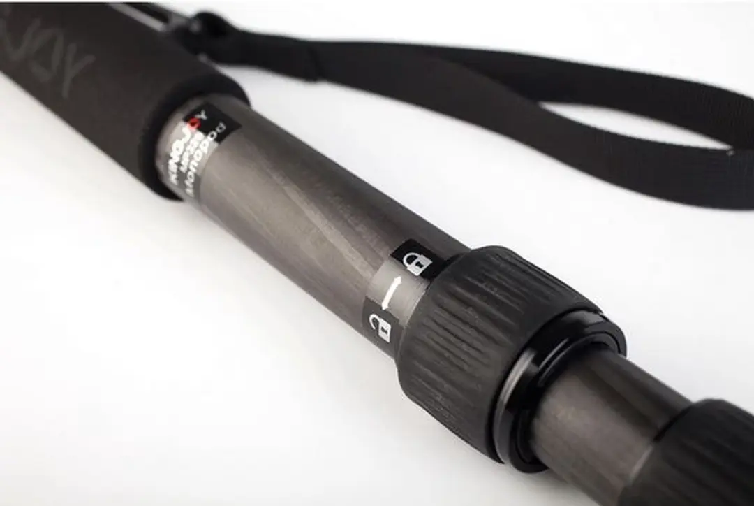 Kingjoy MP329 Carbon Monopod - 20kg - Zwart