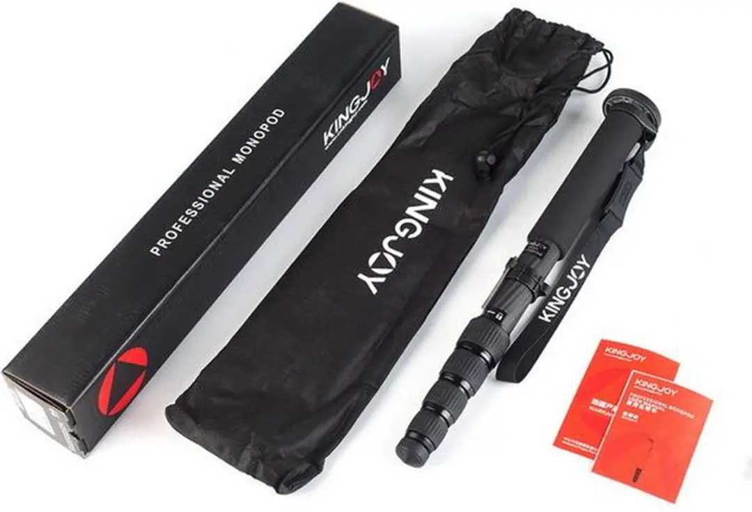 Kingjoy MP329 Carbon Monopod - 20kg - Zwart