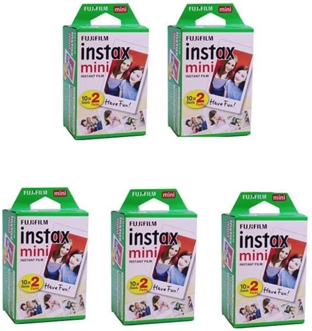 Fujifilm Instax Mini 100 Vel Filmpakket - 100 Stuks Wit