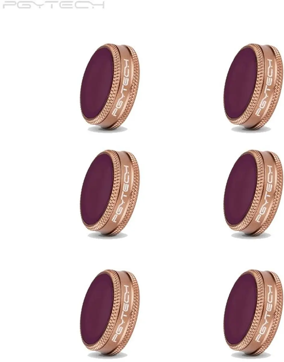 PGYTECH Advanced Filters 6-pack