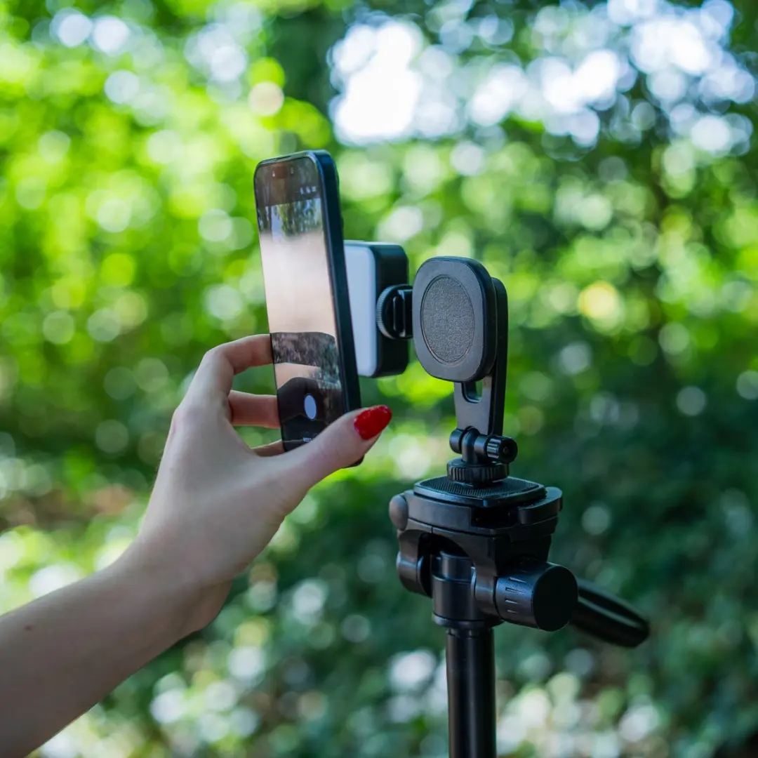MOJOGEAR PH2 Magnetische Smartphonehouder - Zwart
