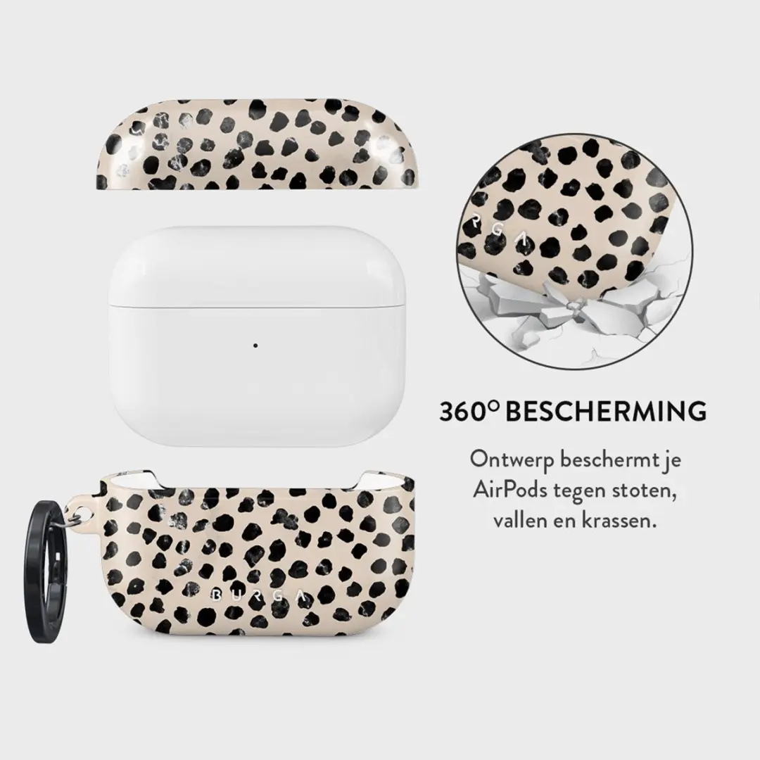 Burga Hardcase Apple AirPods Pro 3 - Almond Latte