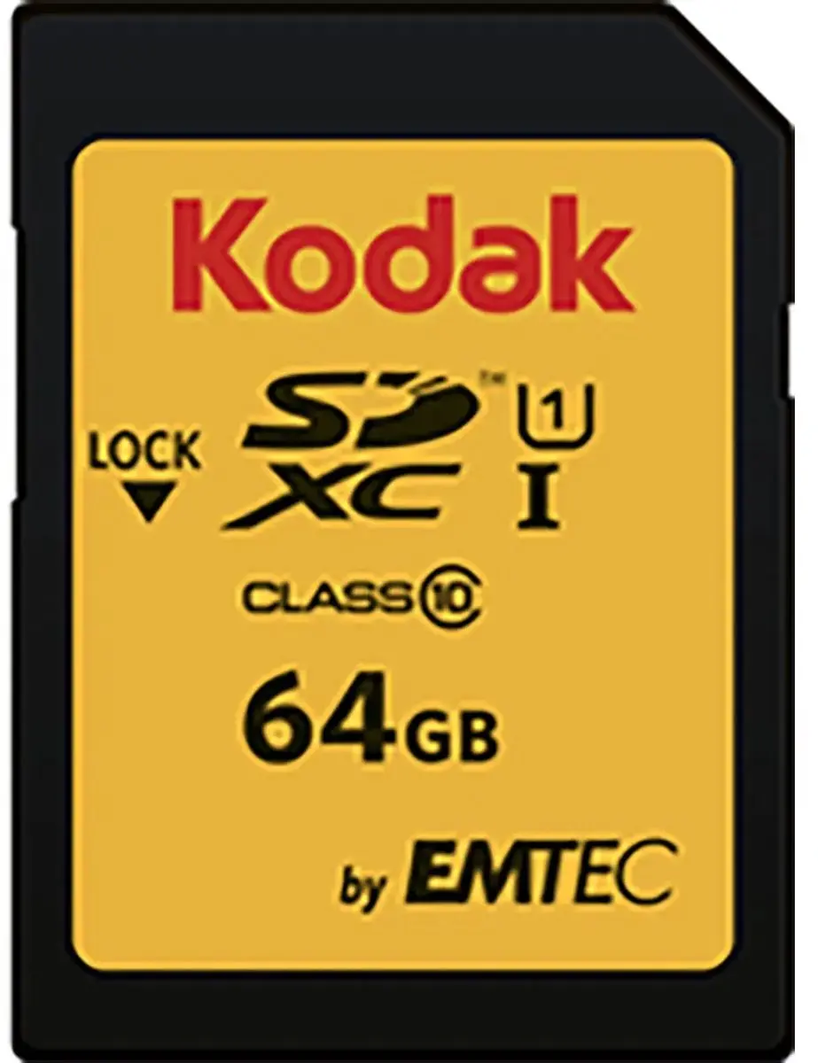 Kodak Premium Performance 580X 64GB SDXC Geheugenkaart - UHS-I U1