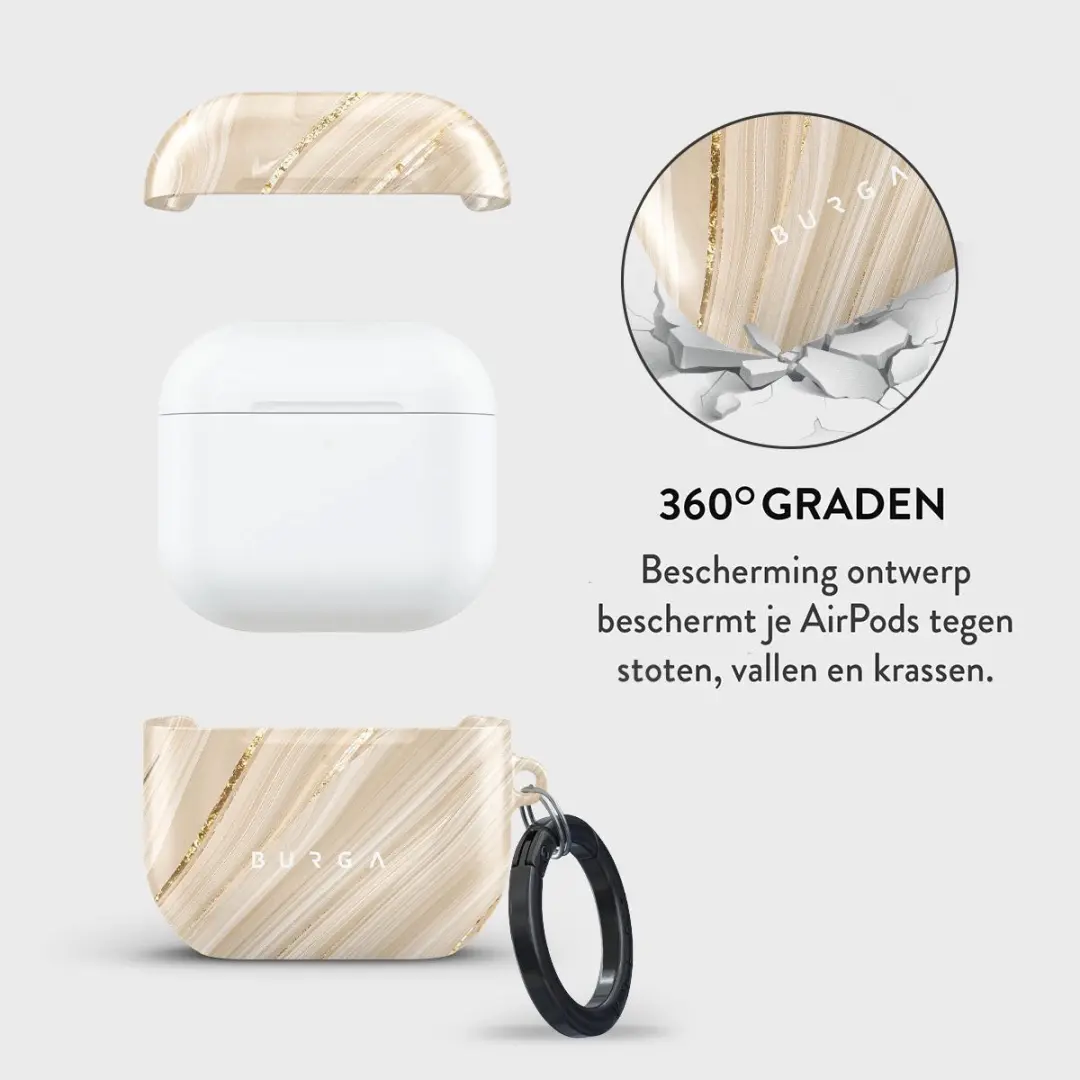 Burga Hardcase voor de Apple AirPods 4 - Full Glam