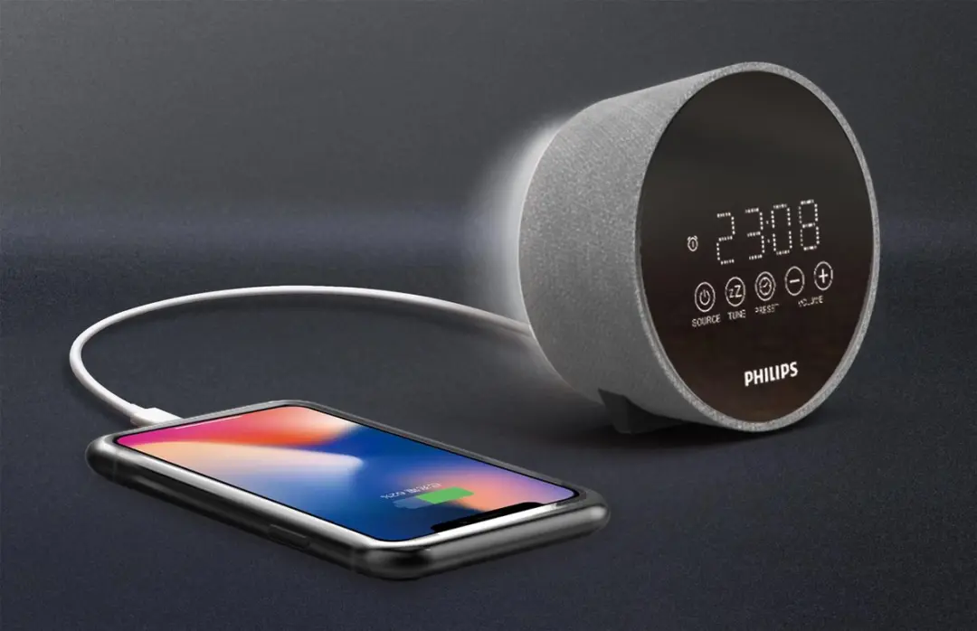 Philips TADR402 Wekkerradio - Zilver/Grijs - afbeelding 5 van 6
