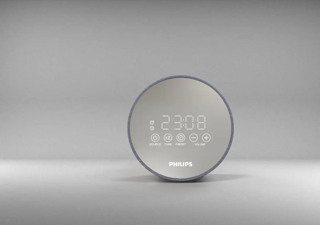 Philips TADR402 Wekkerradio - Zilver/Grijs - afbeelding 4 van 6