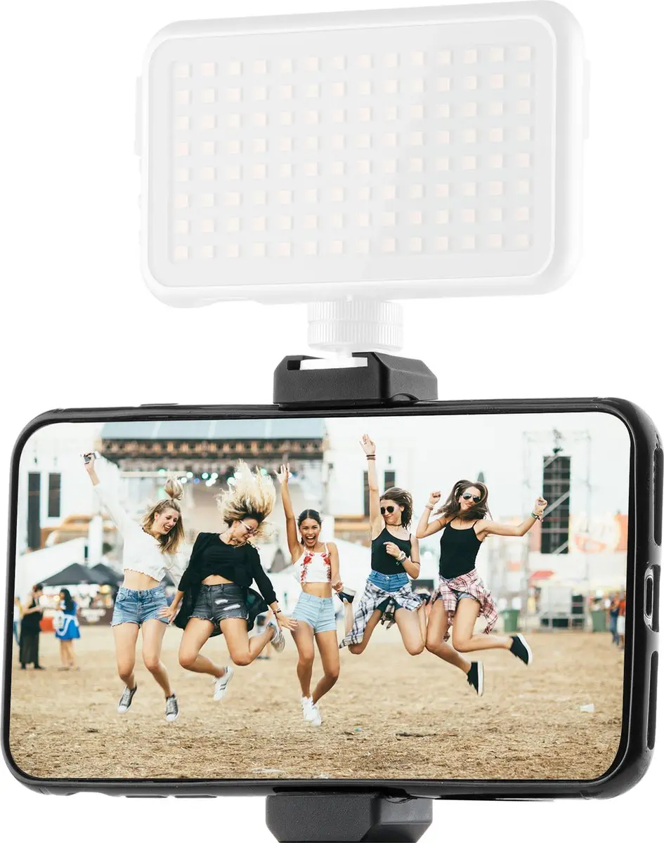 MOJOGEAR MG-35 Statief - 140cm - Smartphone & Camera - Zwart