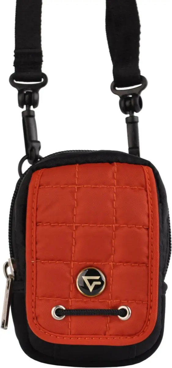 Vanguard Hawaii 6B Cameratas - 10.5x6.5x3.5cm - Zwart/Oranje - afbeelding 6 van 6
