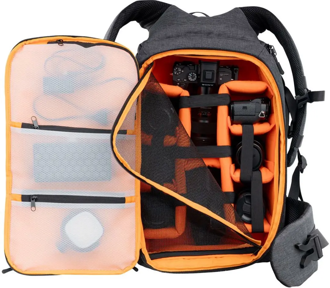 Dörr Photo Backpack Prag Pro 464085-A Rugtas - 16 inch - Grijs - afbeelding 6 van 6