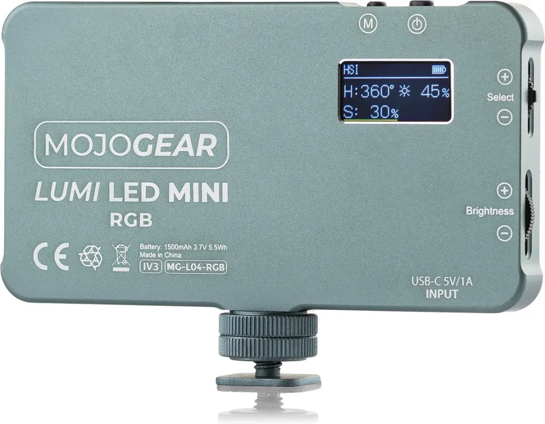 MOJOGEAR Lumi RGB LED-lamp MG-L04-RGB - 6.5W - Grijs