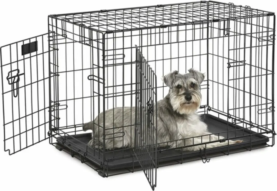 Ferplast Dog-Inn 75 Hondenbench M - 77x49x55cm - Zwart