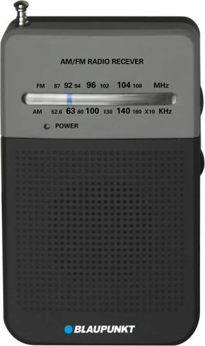 Blaupunkt PR3BK Draagbare FM/AM Radio