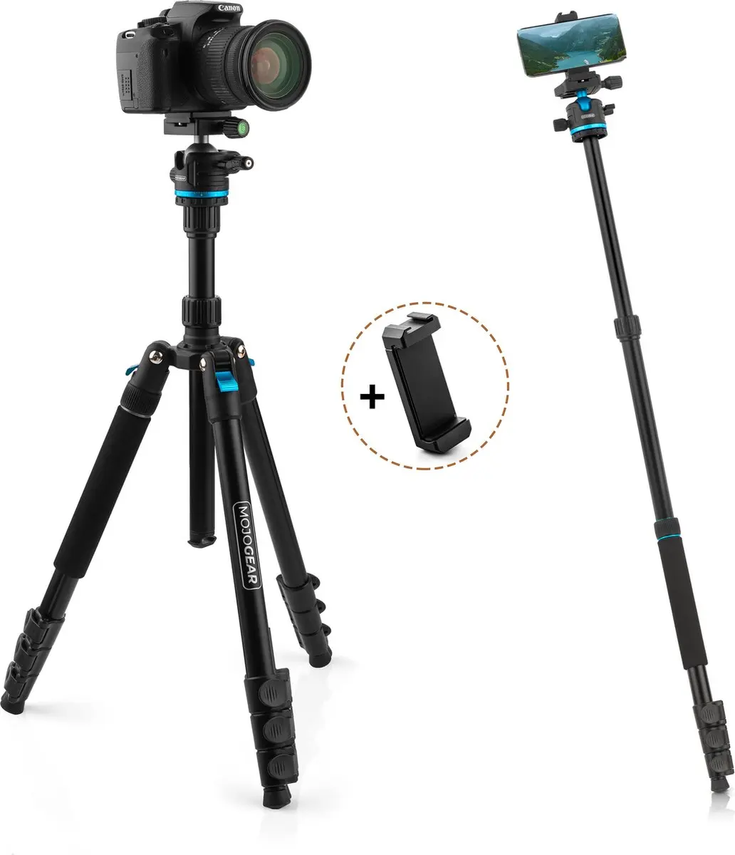 MOJOGEAR Swift MG-T03 Fotostatief 175cm
