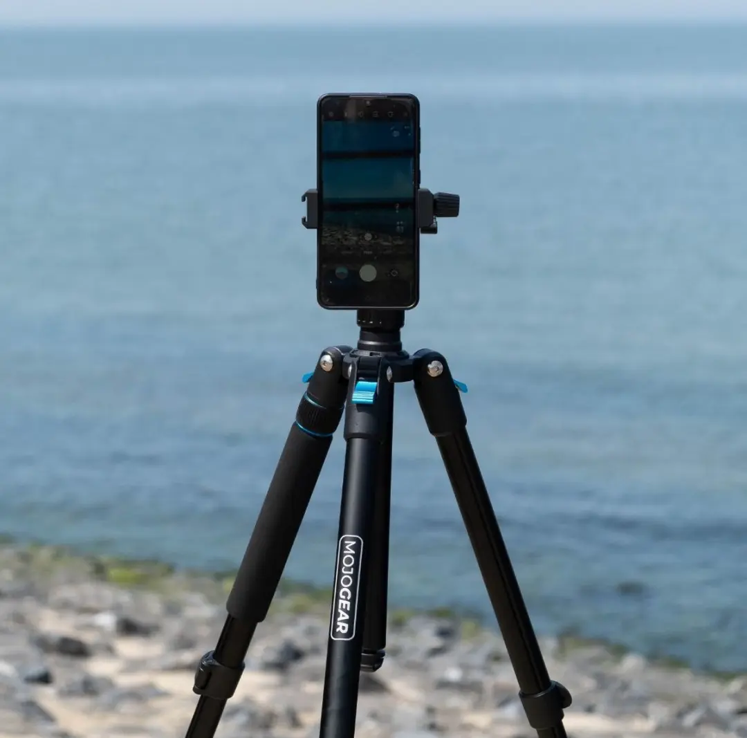 MOJOGEAR Swift MG-T03 Fotostatief 175cm - Zwart/Blauw