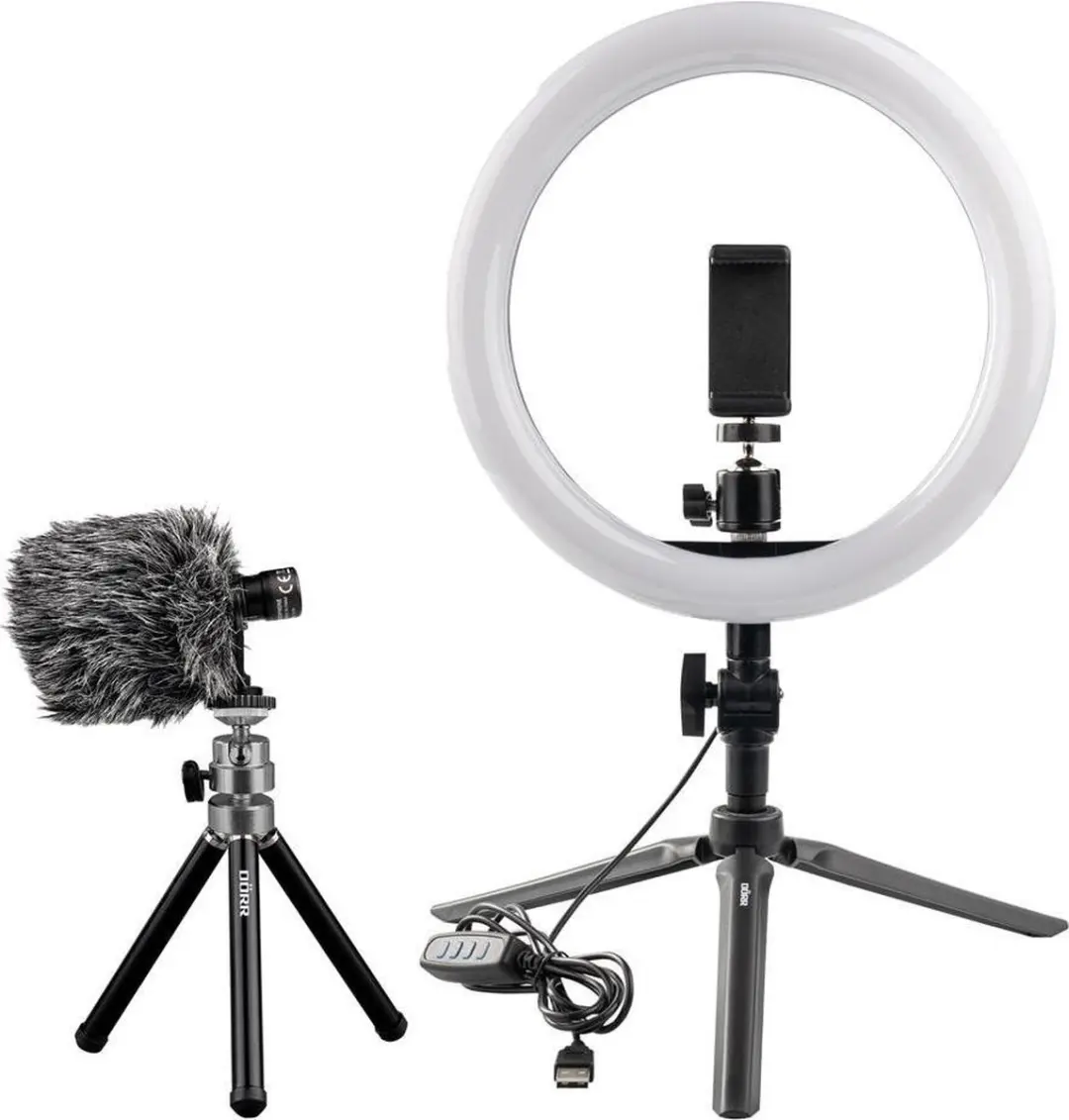 Dörr VL-26 & CV-01 LED-ringlamp 120 LEDs