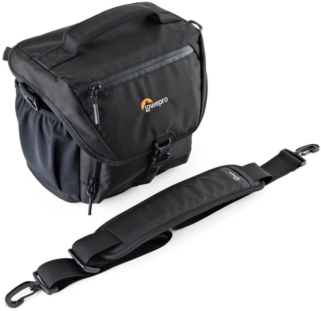 Lowepro Nova 170 AW II Schoudertas - 2 Lenzen Zwart