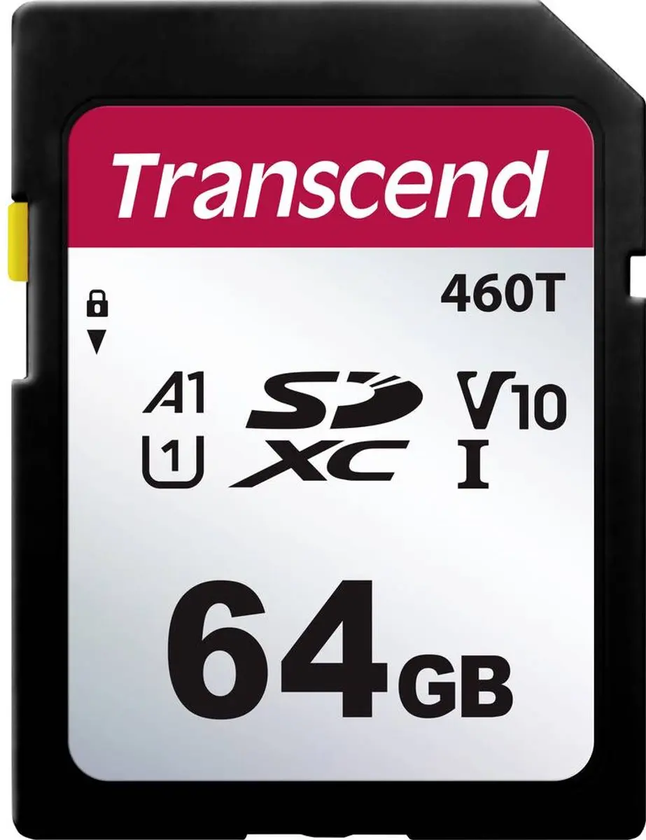 Transcend TS64GSDC460T-VS1 SD-kaart 64GB