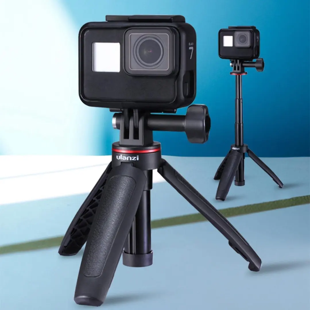 Ulanzi MT-09 GoPro Statief & Selfie Stick - 25cm - Zwart/Rood