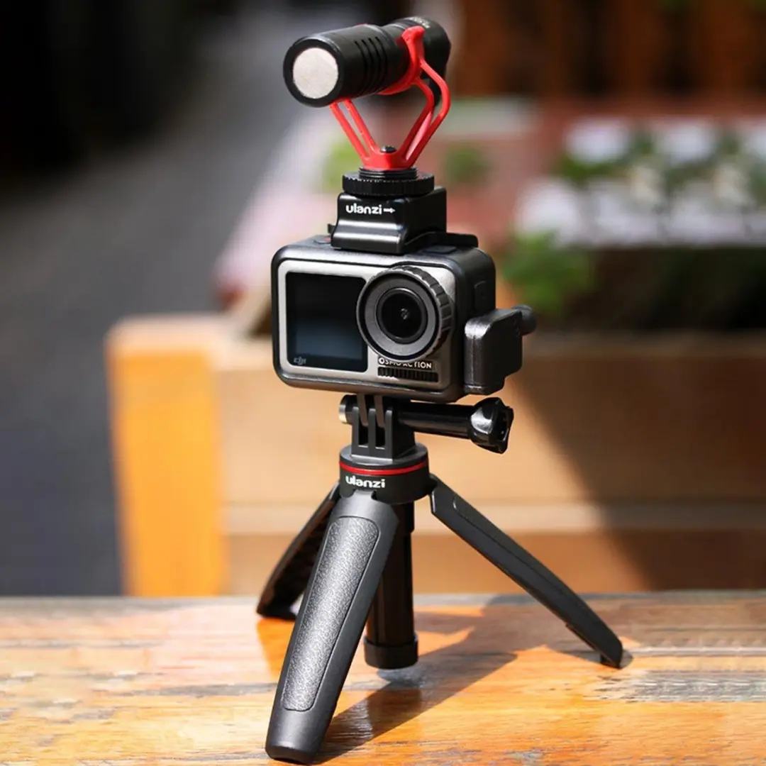 Ulanzi MT-09 GoPro Statief & Selfie Stick - 25cm - Zwart/Rood
