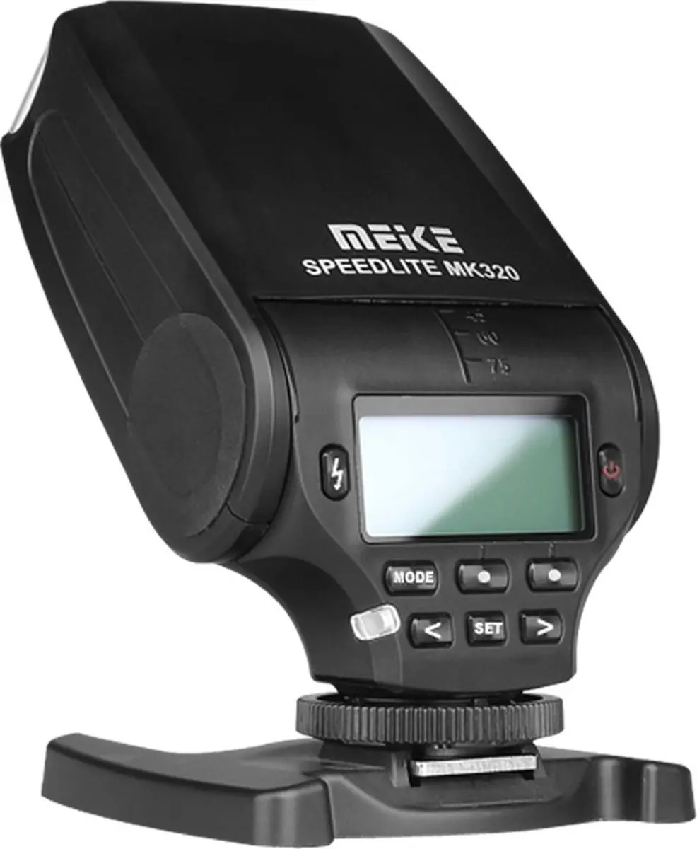 Meike MK-320C Speedlite Flitser - Canon - Zwart - afbeelding 5 van 6