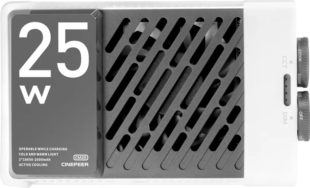Zhiyun Cinepeer CM25 Videolicht 25W