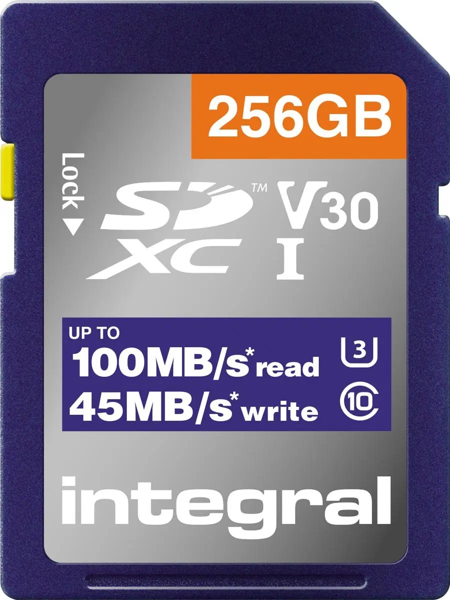 Integral INSDX256G-100V30 Geheugenkaart 256GB