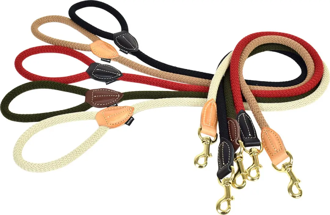 Duvo Duvoplus Explor Forest Uitlaatriem Hond - 135cm/8mm Groen