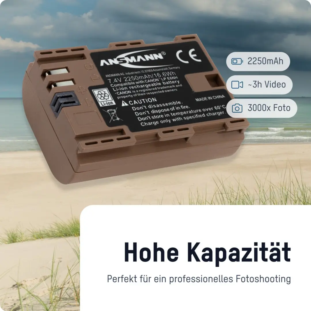 Ansmann 1400-0083 Li-ion Accu - 2250mAh - 7,4V - afbeelding 6 van 6