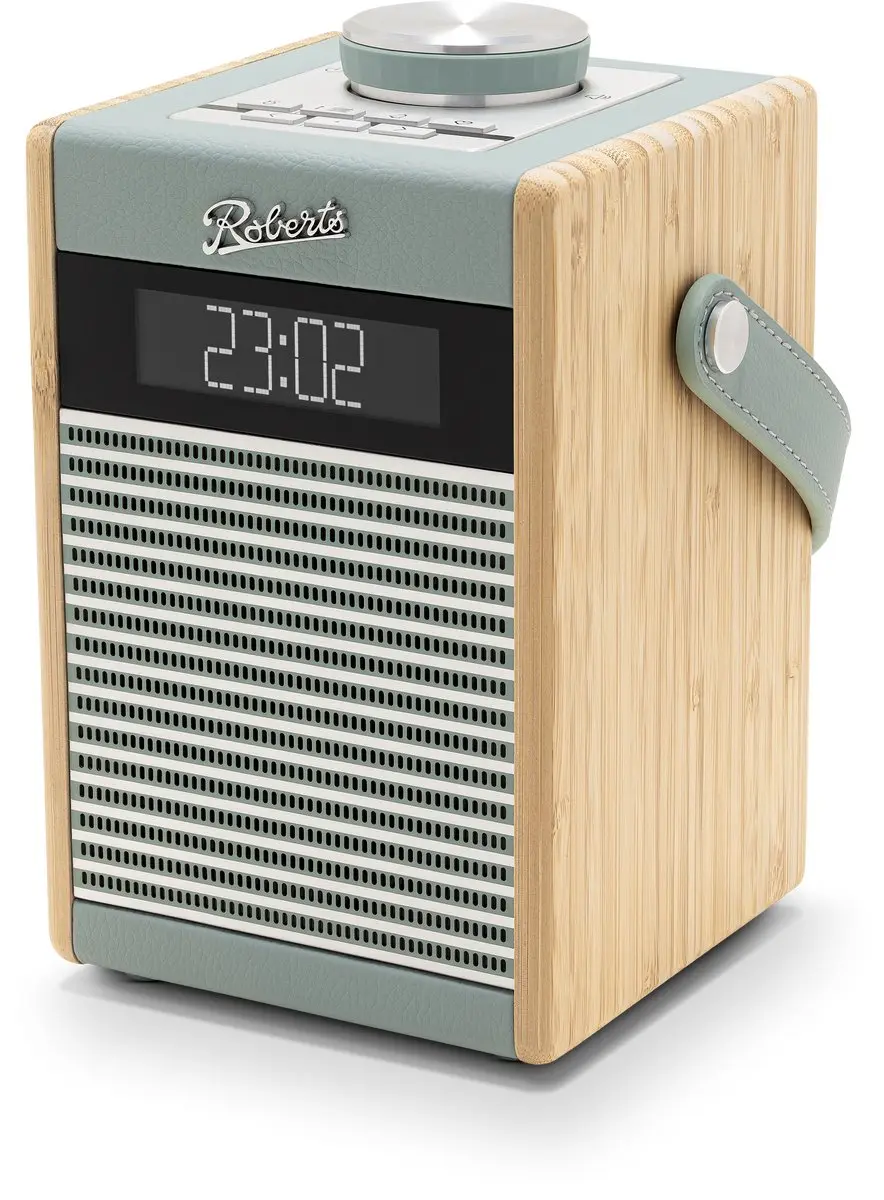 Roberts Rambler Midi Radio DAB+/FM/BT - Lichtblauw