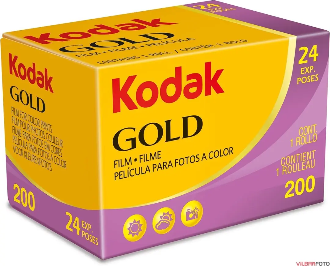 Kodak Gold Film 35mm ISO 200